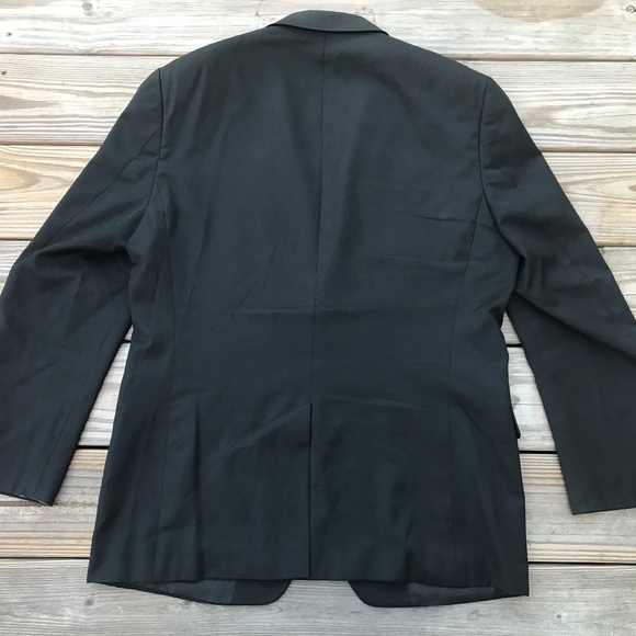 Michael Kors Men Blazer Black Sport Coat Jacket - Picture 3 of 8